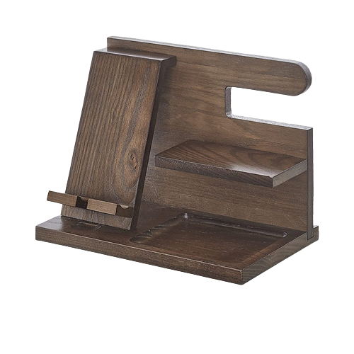 Support de téléphone en bois