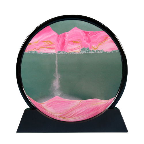 Sablier de peinture de sables mouvants