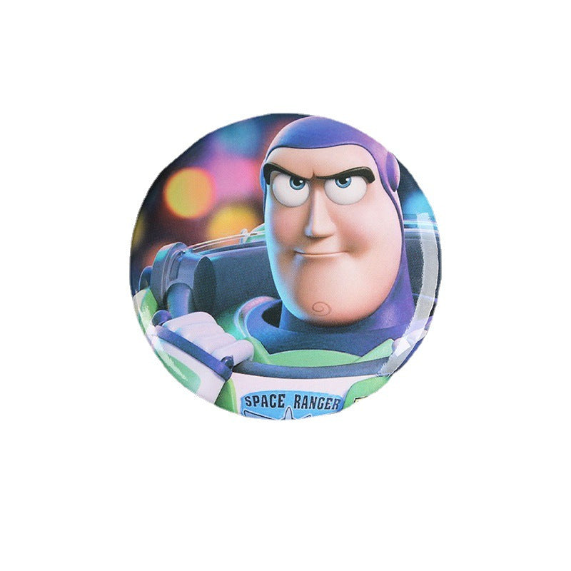 Épingle à bouton personnalisée de 3 cm