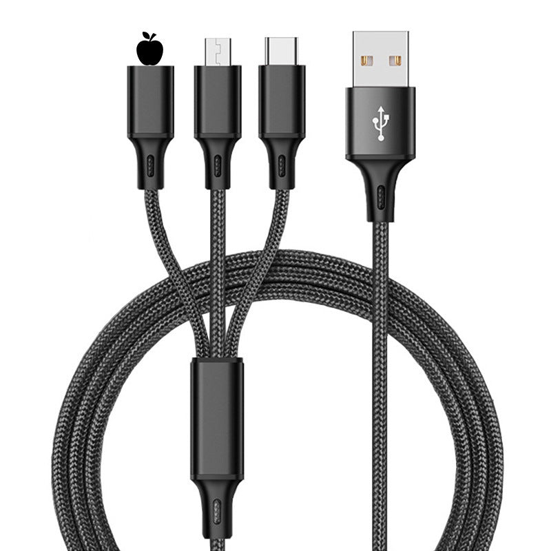 3-in-1 Mobile Phone Charging Cable