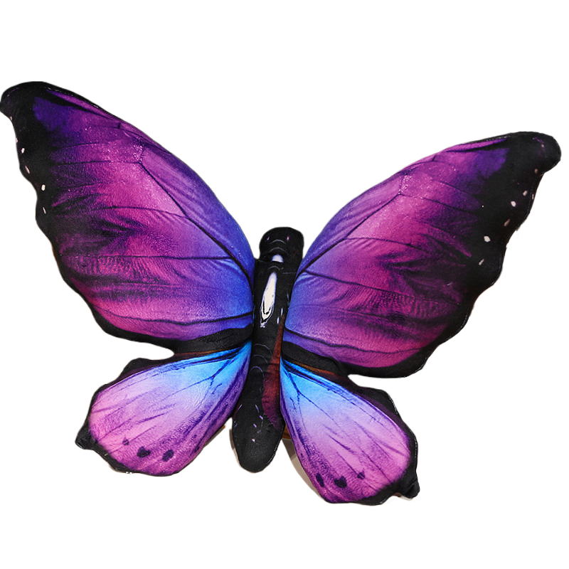 Housse de coussin papillon