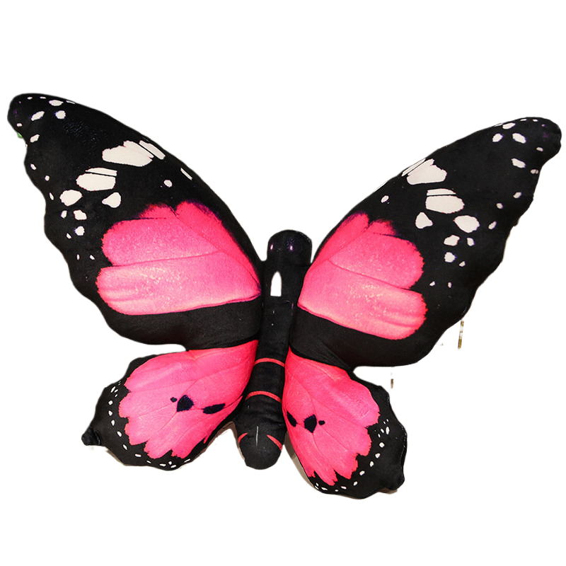 Housse de coussin papillon