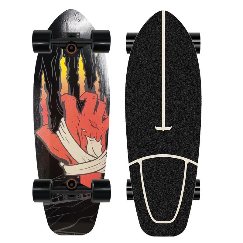 Planche à roulettes de surf terrestre