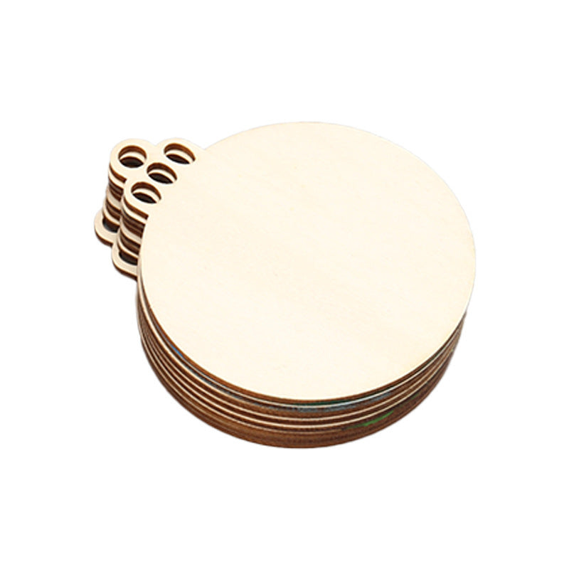 Disque rond en bois de 1,5 po