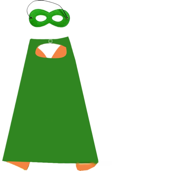 Ensemble cape et masque pour adultes