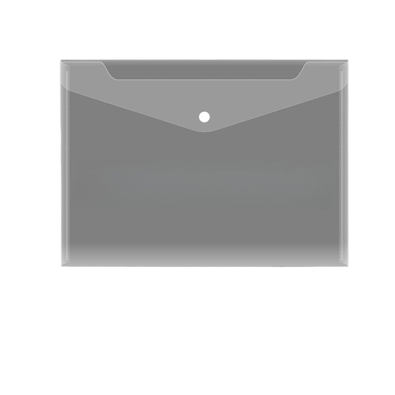 Pochette transparente à boucle A5