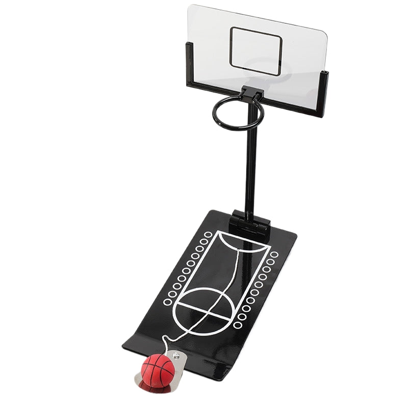 Mini machine de basket-ball pliable de bureau