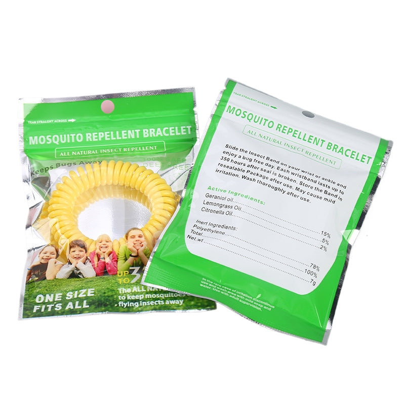 Bracelet anti-moustiques printanier