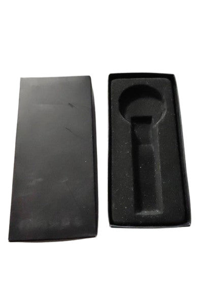 Porte-clés en métal et bois avec boîte