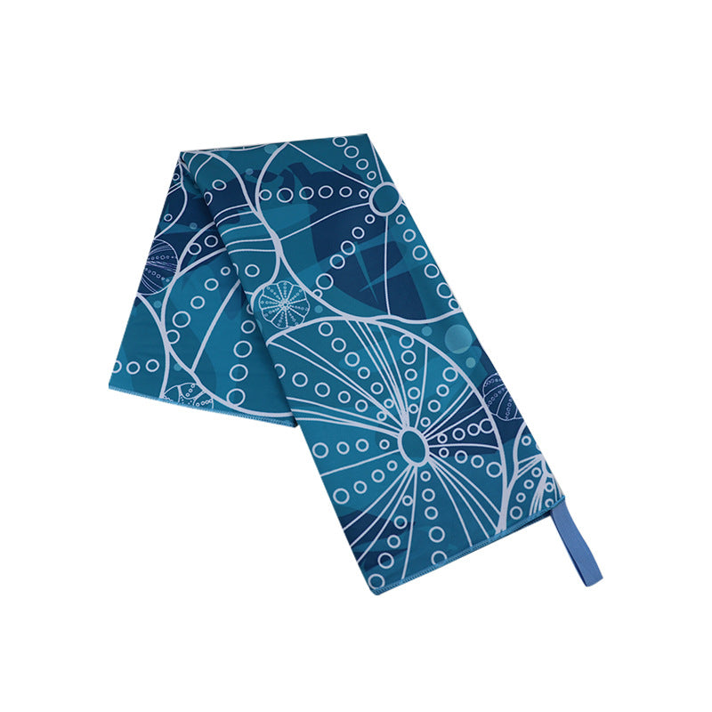 Serviette de plage à sublimation recto verso