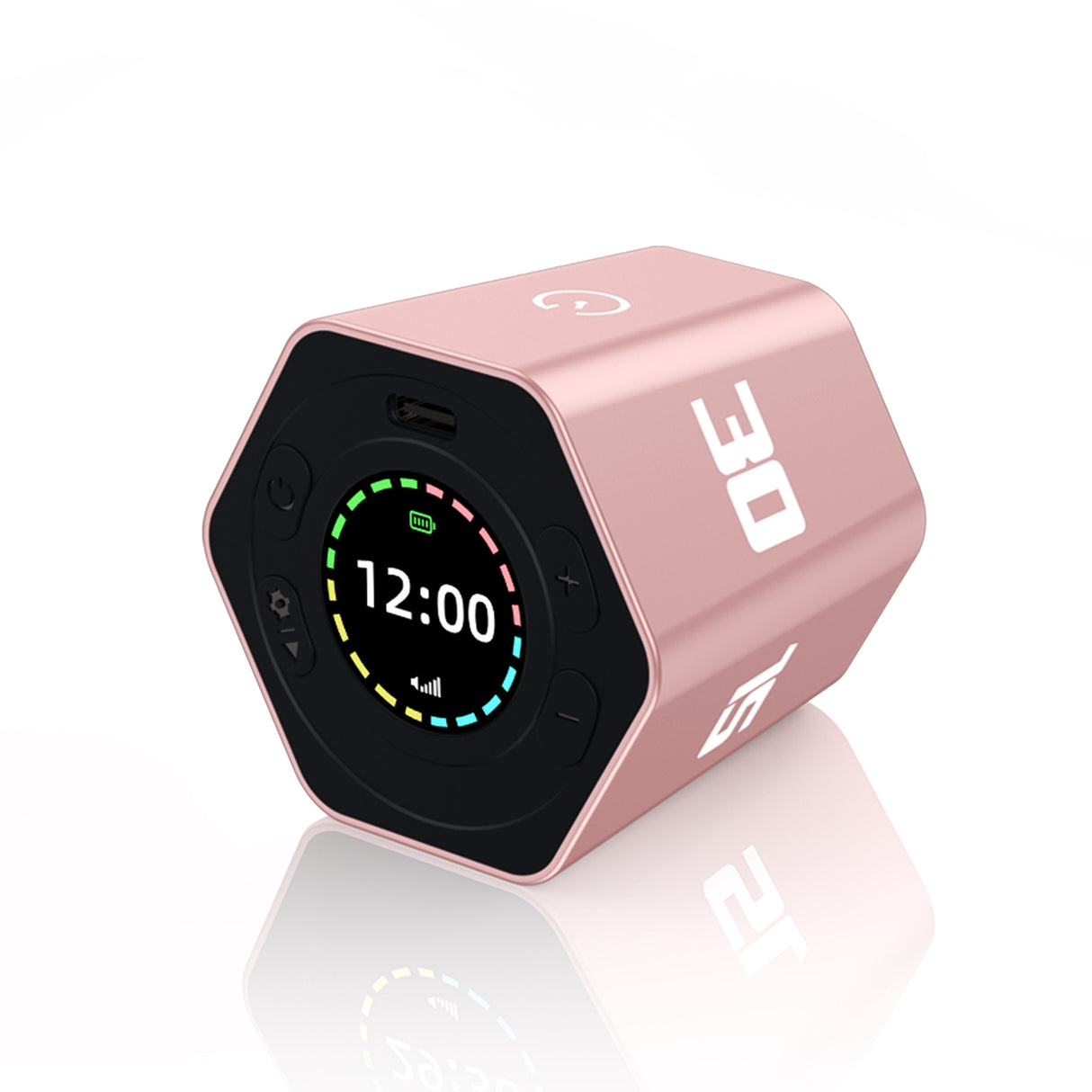 Minuterie de bureau numérique rechargeable