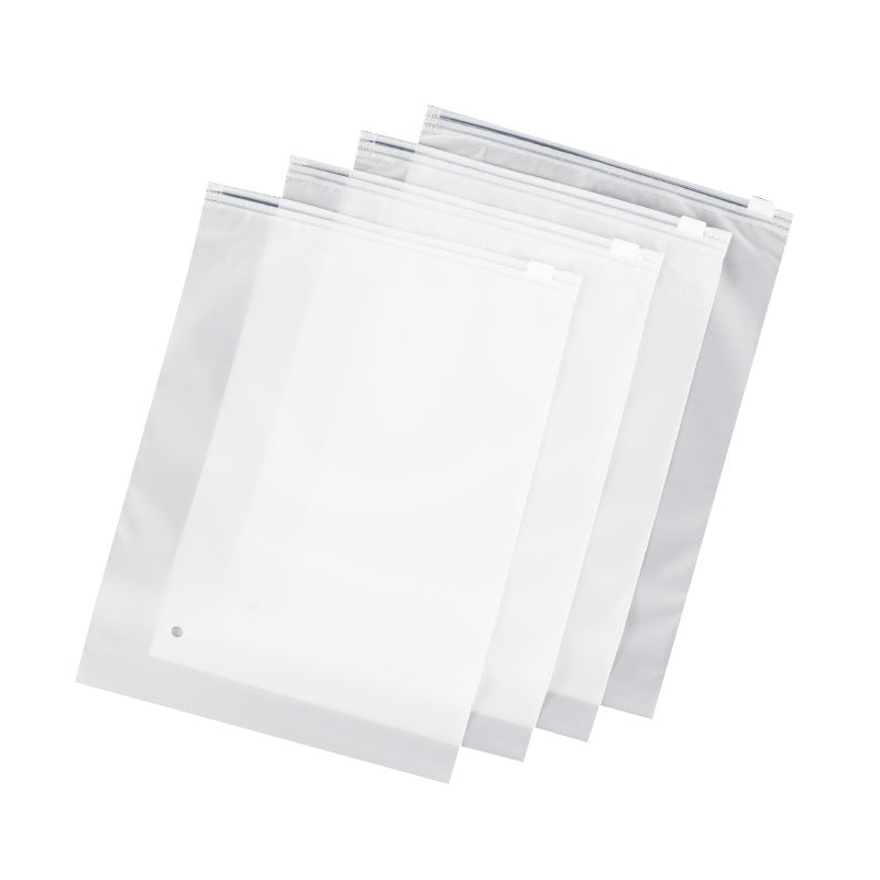 Sac à fermeture éclair givré 15 x 15 cm