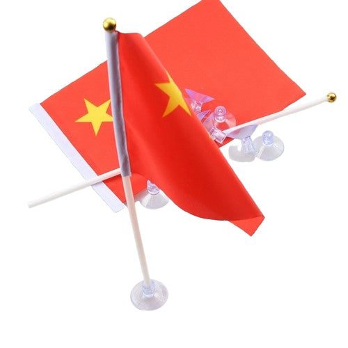 Drapeau de voiture à ventouse