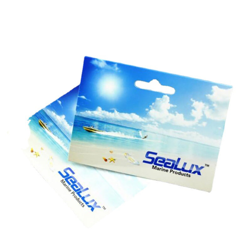 Chaussettes antidérapantes à pois avec carte en papier