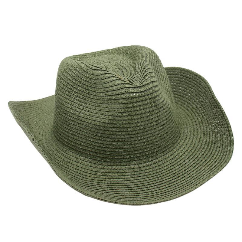 Chapeau de cowboy western bouclé