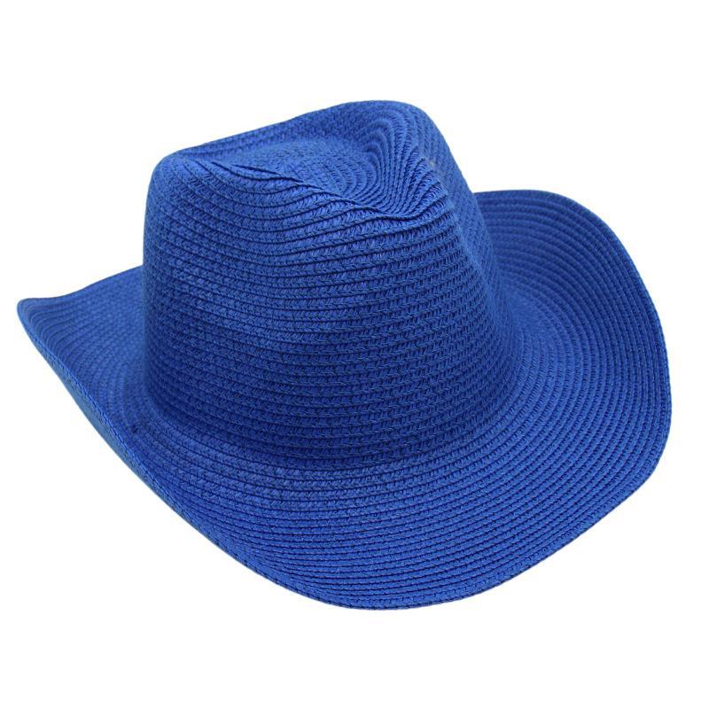 Chapeau de cowboy western bouclé