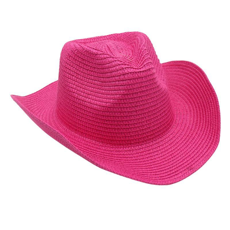 Chapeau de cowboy western bouclé