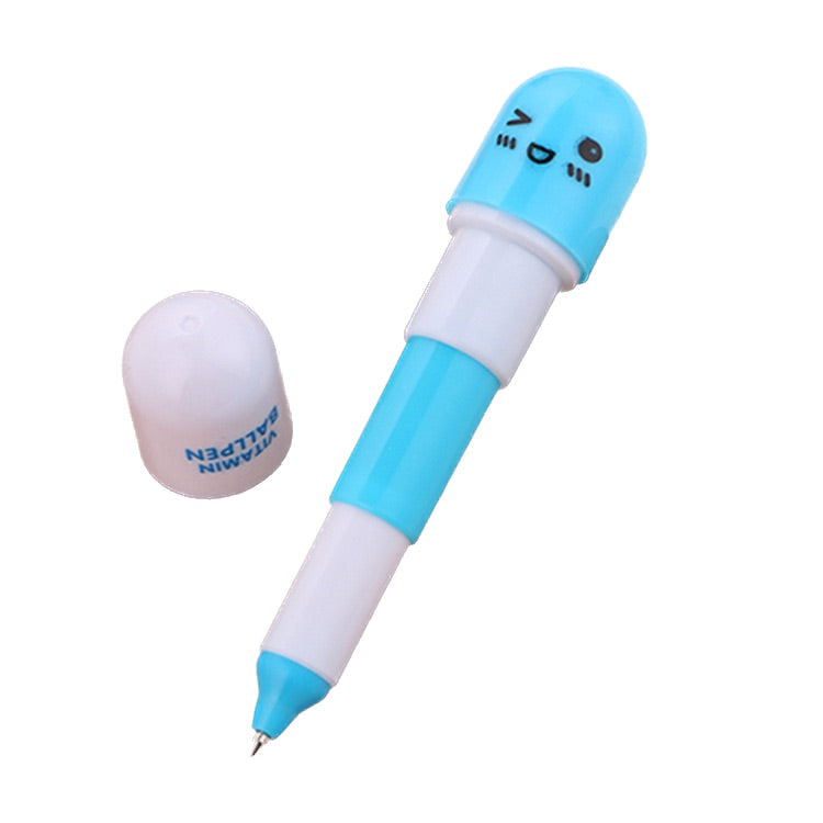 Stylo en forme de pilule