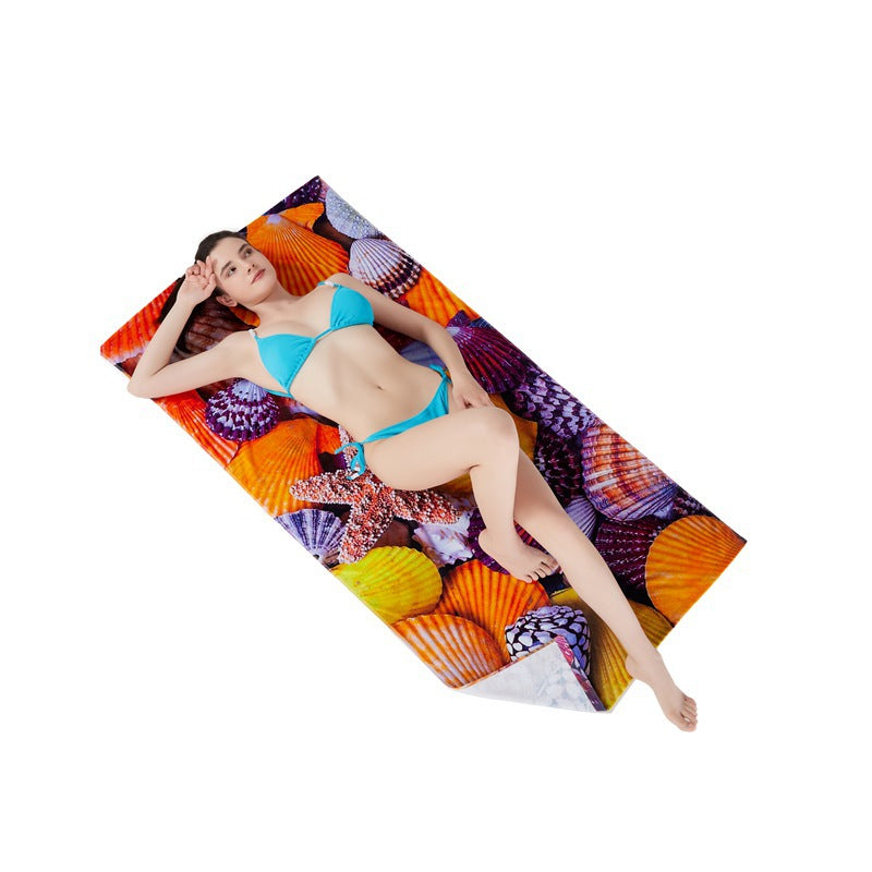 Serviette en velours éponge