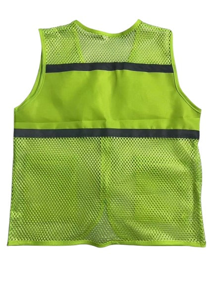 Reflective Mesh Vest With Three Pockets