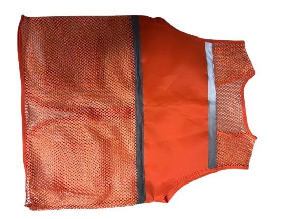 Reflective Mesh Vest With Three Pockets