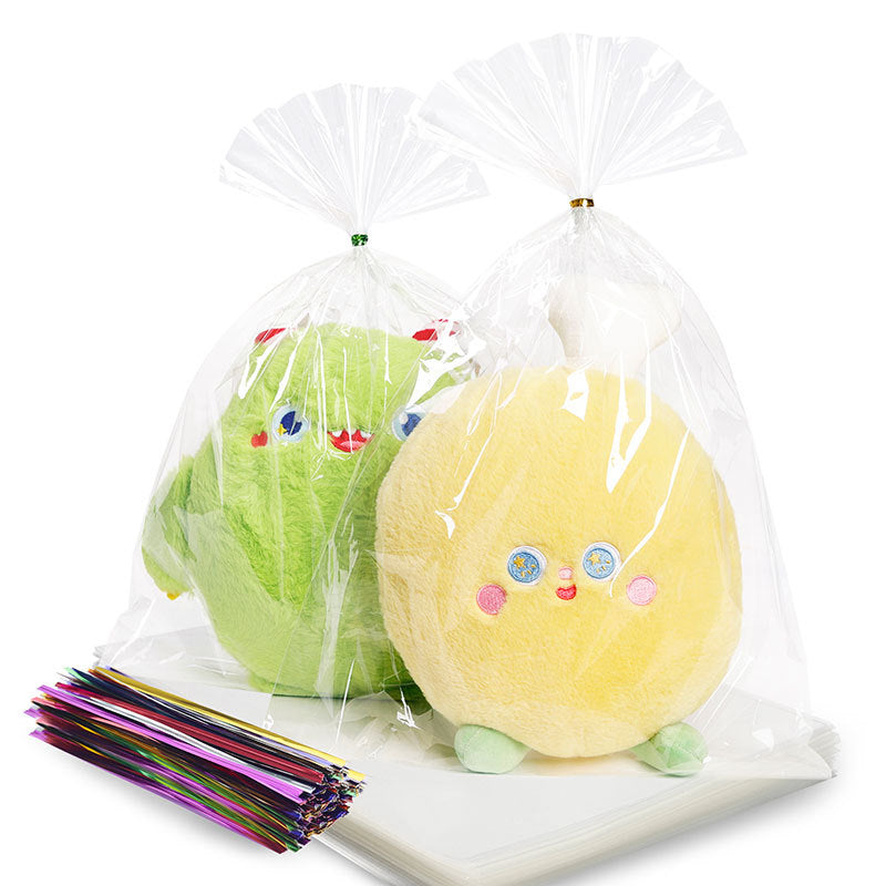 Sac plat transparent