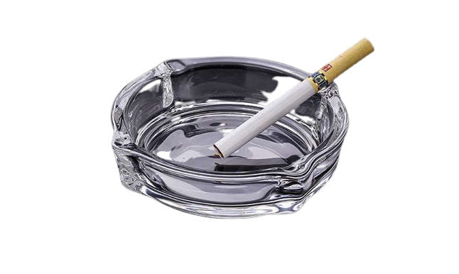 Circular Four Corner Ashtray