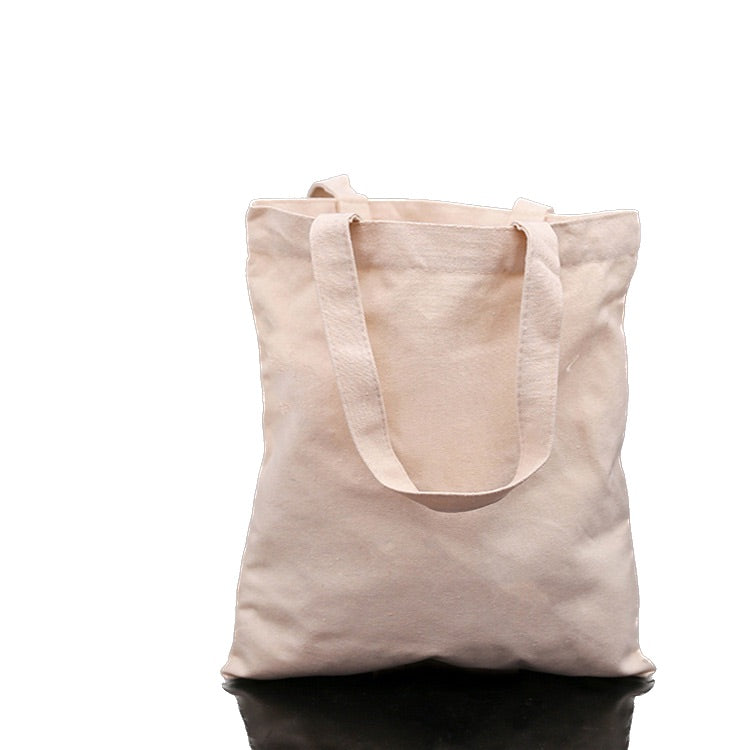 Sac fourre-tout à poignée en coton 15 x 16 pouces