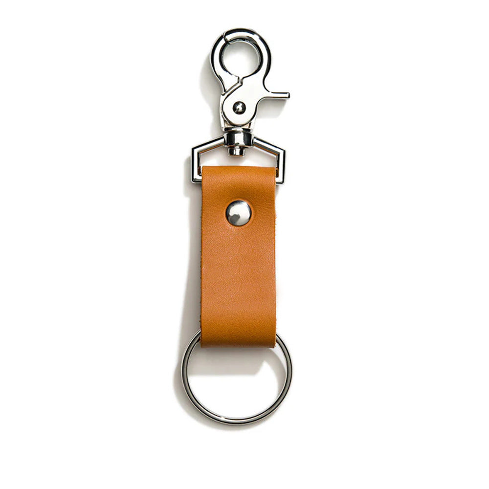 Real Leather Keychain