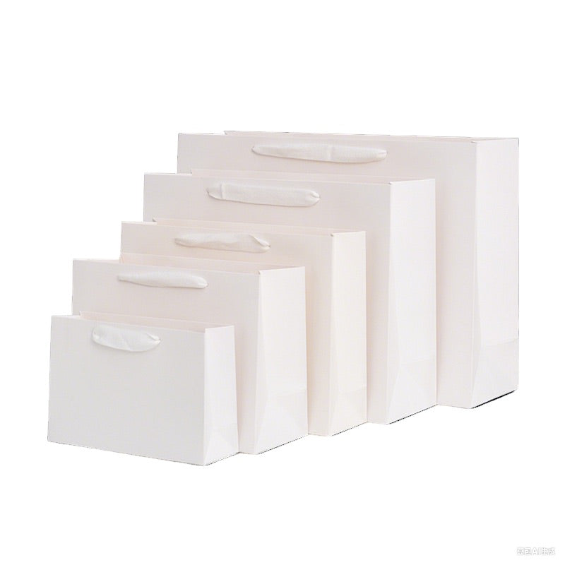 White Card Hand-held Paper Bag