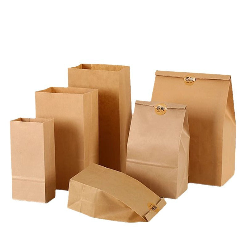 12x14 Inch Disposable Kraft Paper Bag