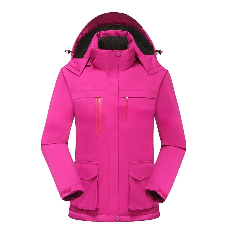 Women Intelligent Heating Three Zone Hard Shell Jacket