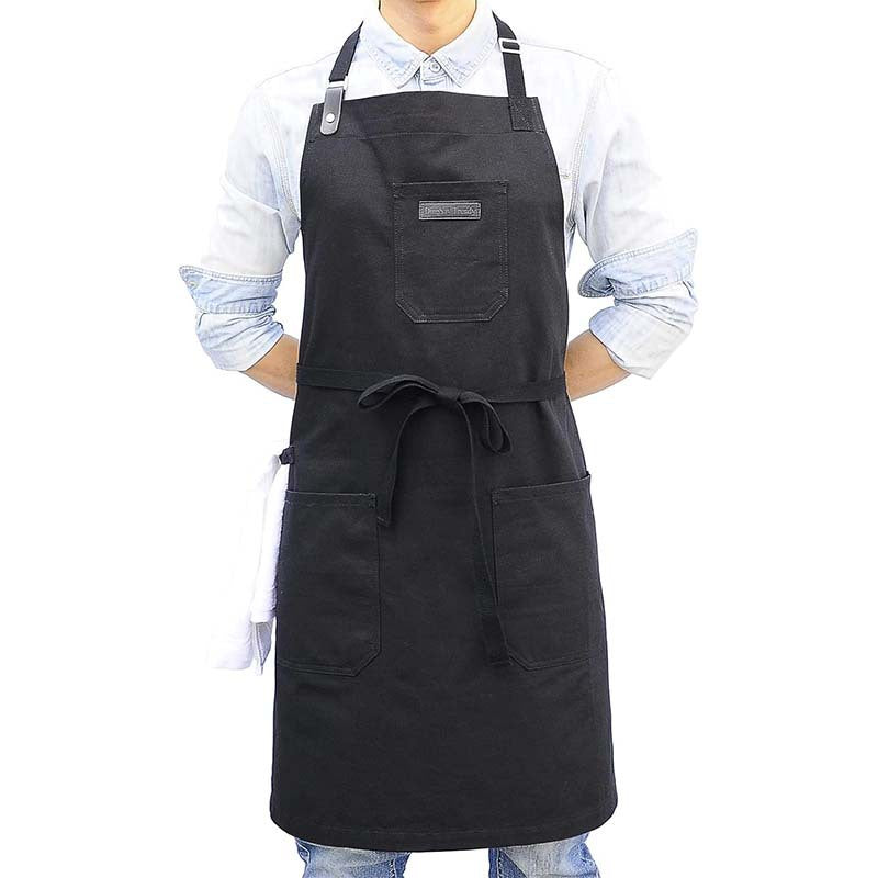 Thick Canvas Hanging Neck Apron