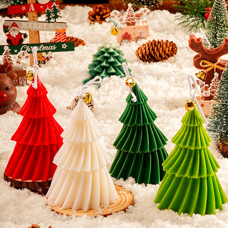 Christmas Tree Shaped Scented Candle