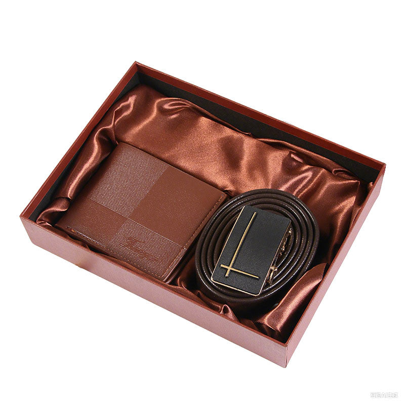 Wallet Belt Gift Set