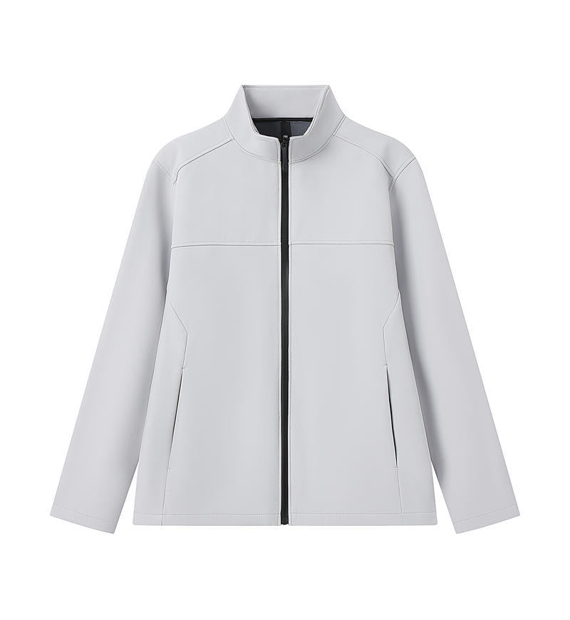 Stand Collar Zip Up Jacket