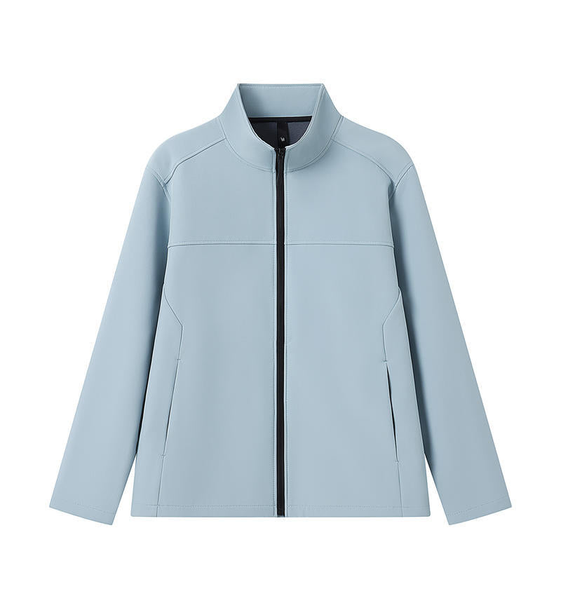 Stand Collar Zip Up Jacket