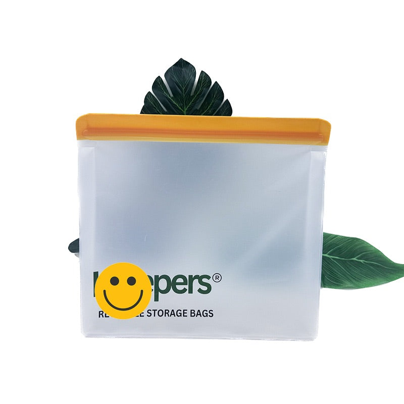 Matte Self Sealing Zipper Bag