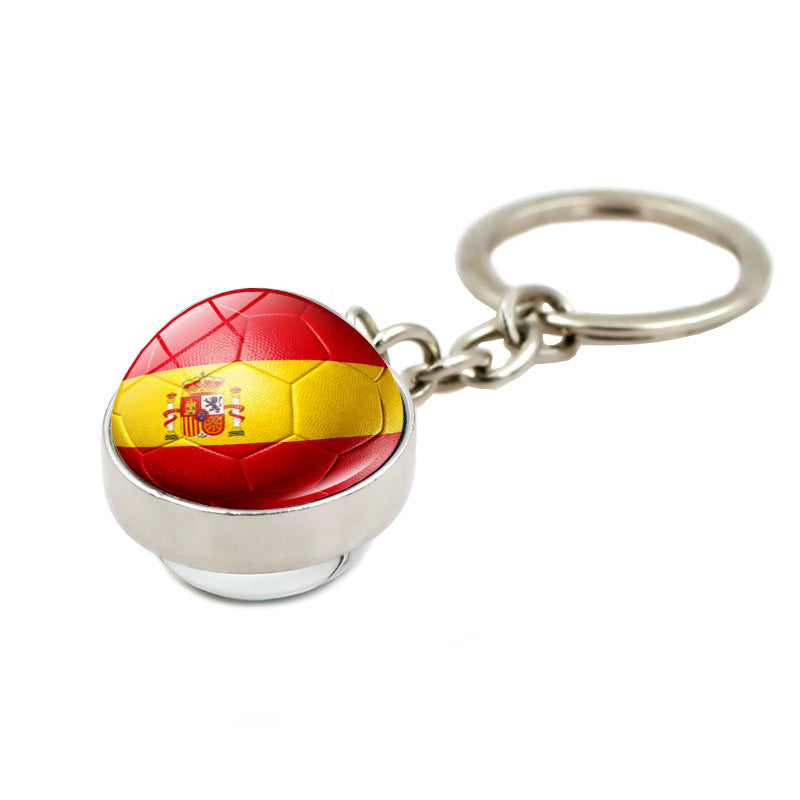 World Cup Cheer Ball Keychain