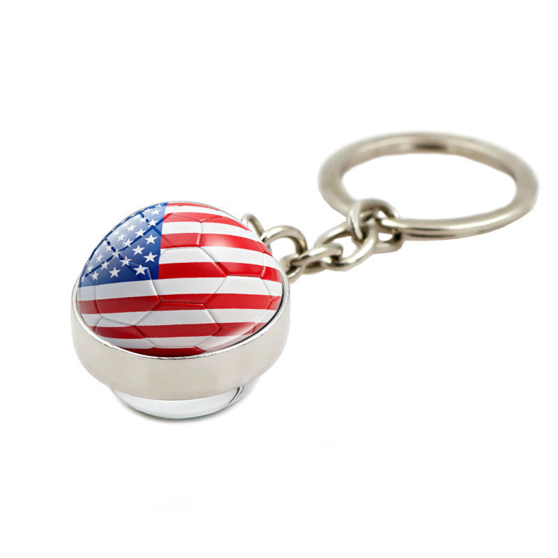 World Cup Cheer Ball Keychain