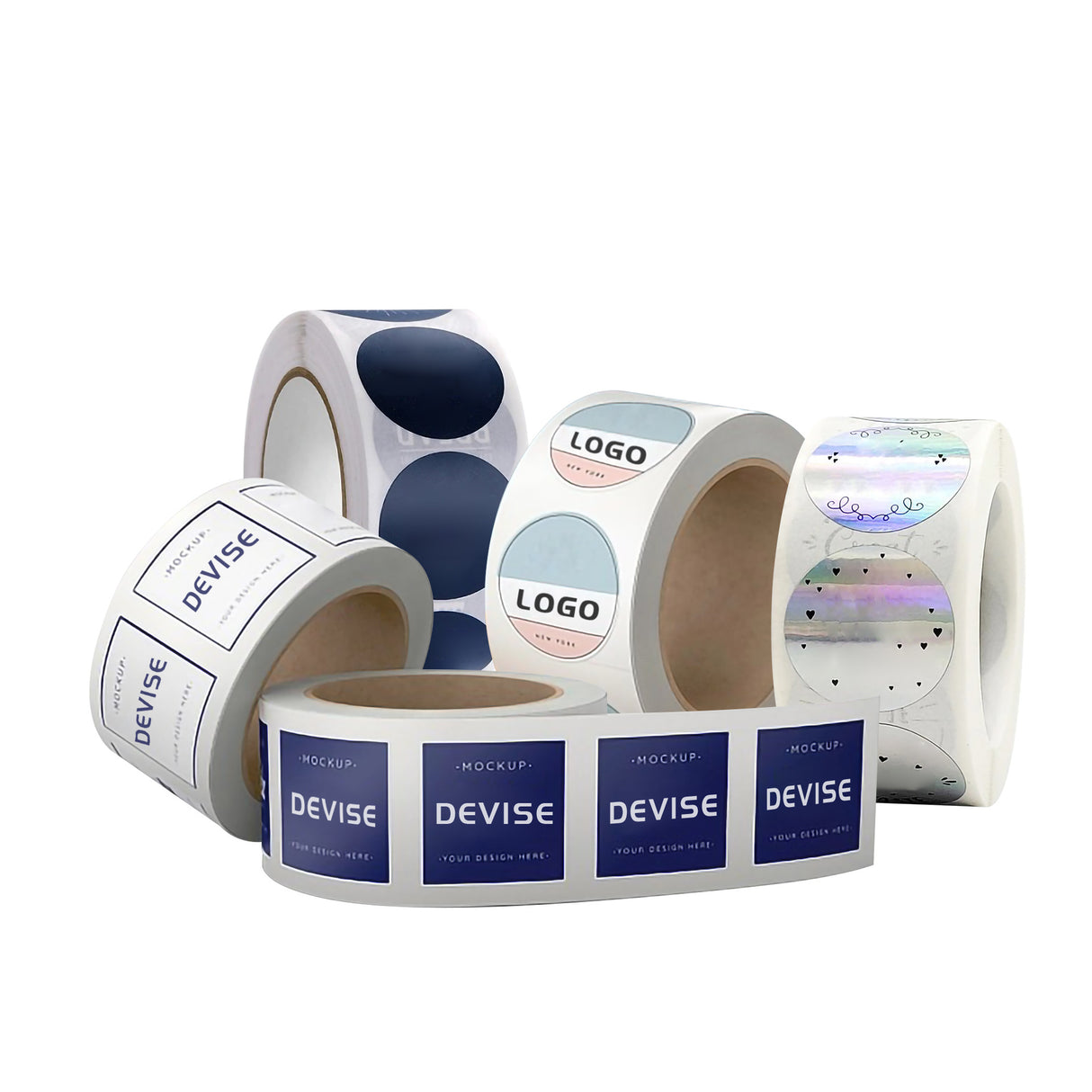 2-inch Custom Printed 3m Adhesive Stickers