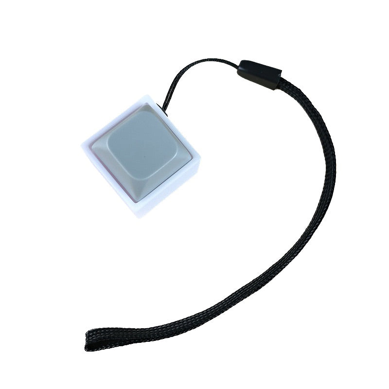 Single Key Fidget Stress Relief Toy With Lanyard