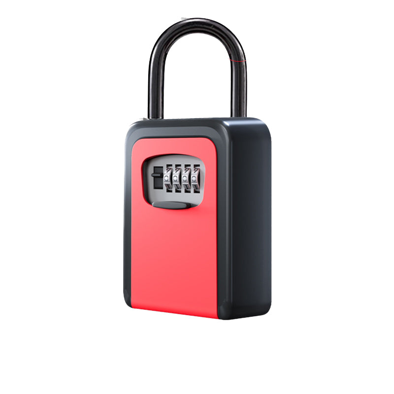 Hanging 4-digit Combination Key Storage Lock Box