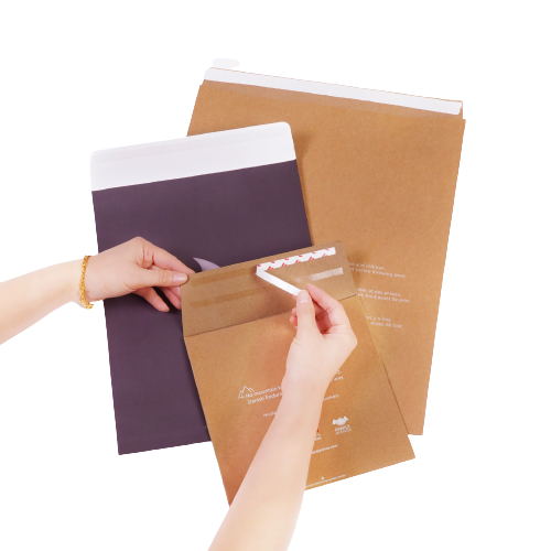 Enveloppe kraft autocollante 15 1/2'' x 12''