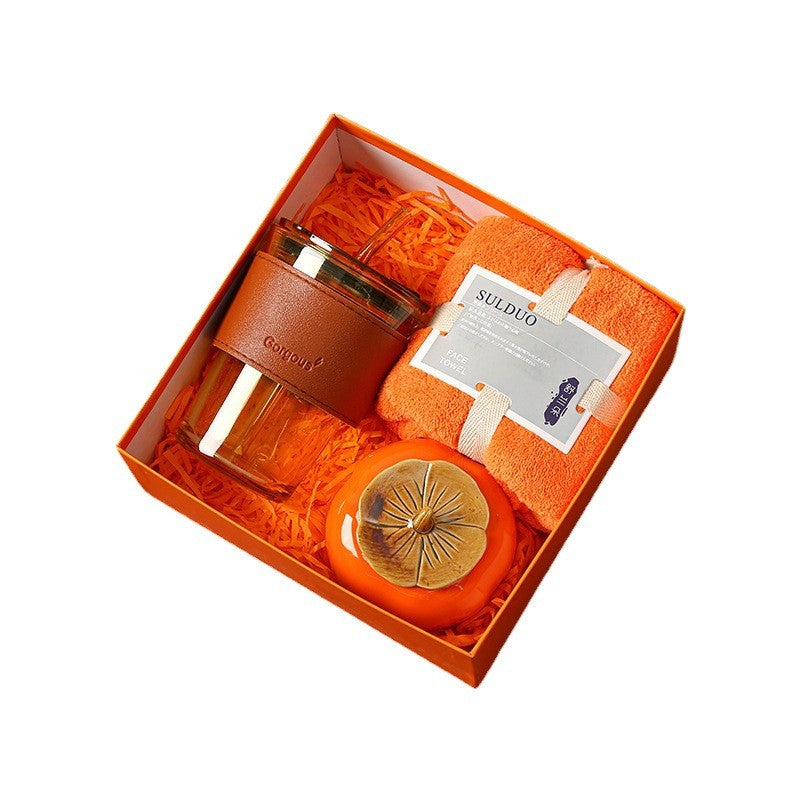 Coffret cadeau gobelet à serviettes