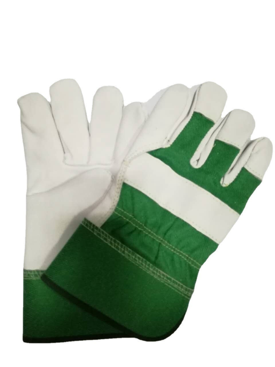 Gants de travail verts