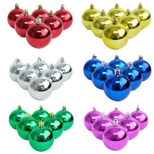 Boule de Noël de 8 cm avec boîte