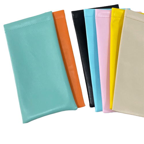 Sac à lunettes en cuir