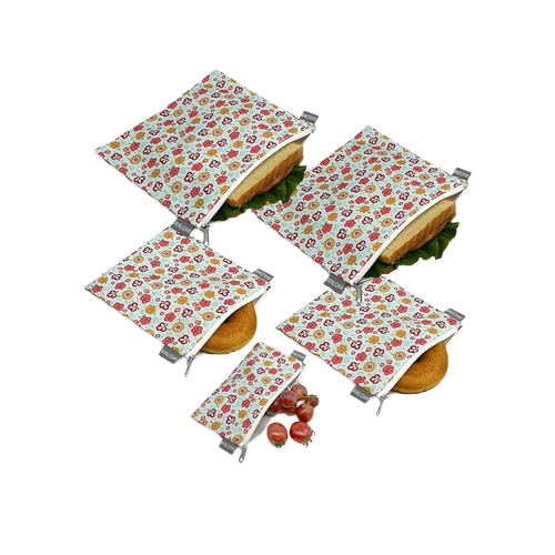 6.5x7.5 Inch Reusable Snack Bag