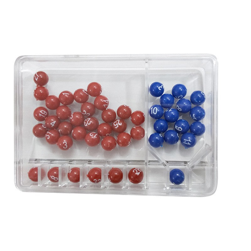 Double Color Ball Number Selection Box